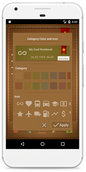 Notebook - Organize Ideas List - عکس برنامه موبایلی اندروید