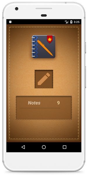 Notebook - Organize Ideas List - Image screenshot of android app