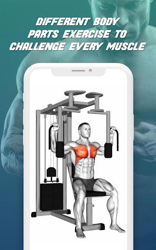 Gym Workout Fitness Planner - عکس برنامه موبایلی اندروید