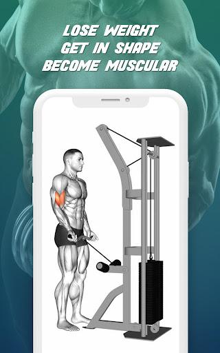 Gym Workout Fitness Planner - عکس برنامه موبایلی اندروید