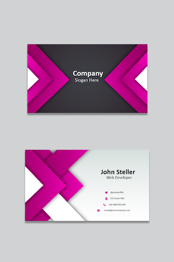 Business Card Maker - Image screenshot of android app