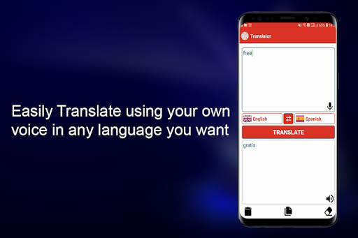 Language Translator For All - عکس برنامه موبایلی اندروید