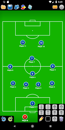 Coach Tactic Board: Soccer - Image screenshot of android app