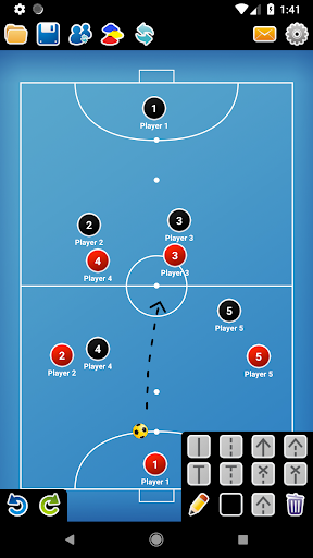 Coach Tactic Board: Futsal - Image screenshot of android app