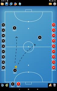 Coach Tactic Board: Futsal - عکس برنامه موبایلی اندروید