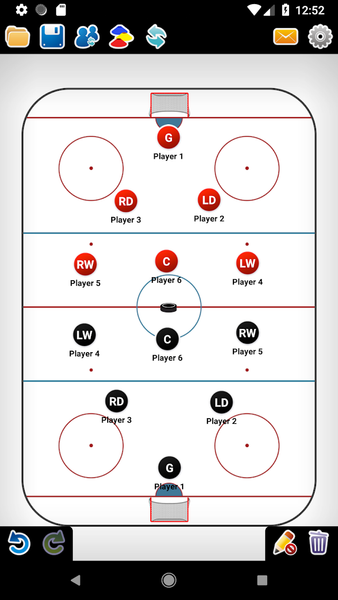 Coach Tactic Board: Hockey - عکس برنامه موبایلی اندروید