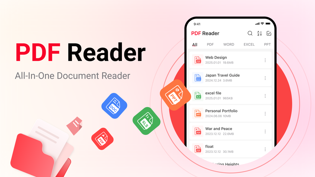PDF Reader – Read & Manage - عکس برنامه موبایلی اندروید
