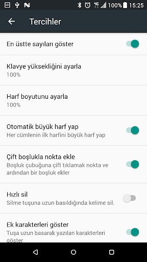 Turkish Keyboard - Image screenshot of android app