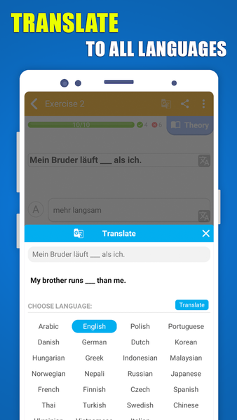 Learn German Grammar all level - عکس برنامه موبایلی اندروید