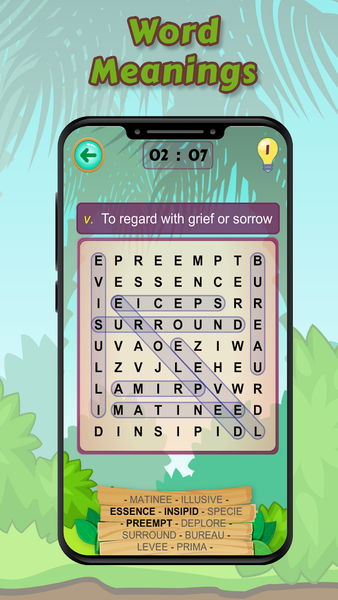 Word Search Smash - Image screenshot of android app