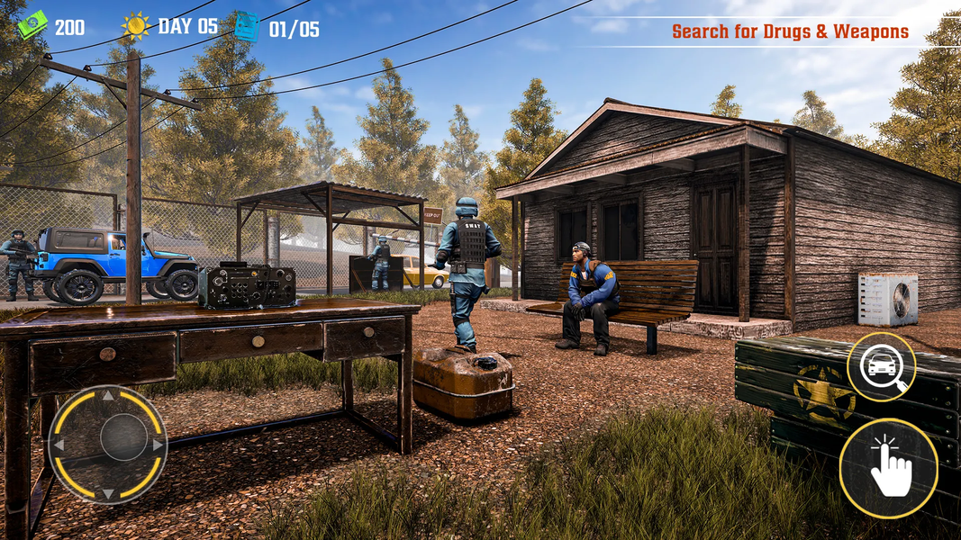 Border Patrol Police Officer - Gameplay image of android game