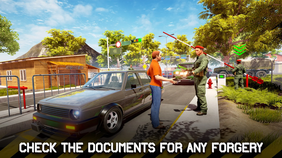 Border Patrol Police Officer - Gameplay image of android game