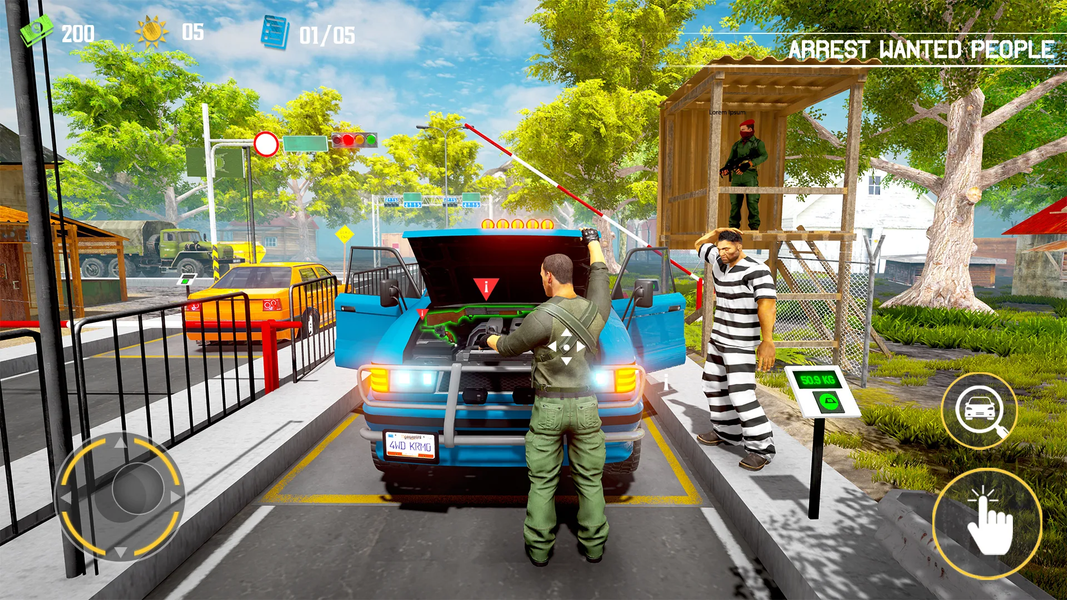 Border Patrol Police Officer - Gameplay image of android game
