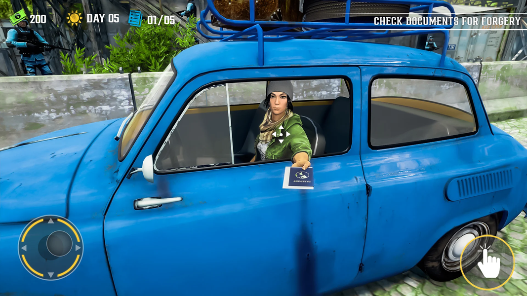 Border Patrol Police Officer - Gameplay image of android game