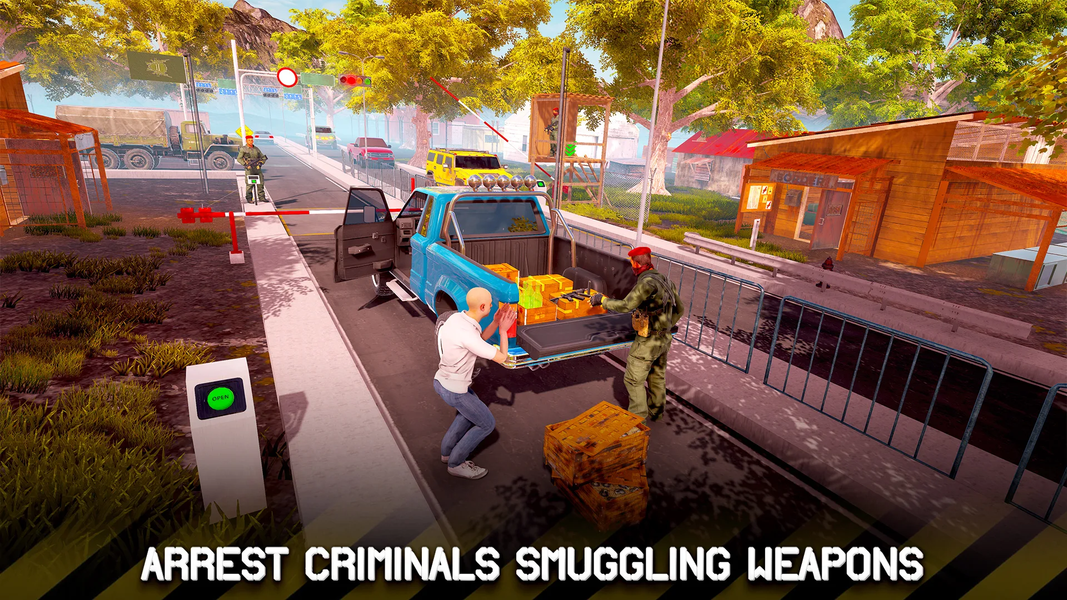 Border Patrol Police Officer - Gameplay image of android game