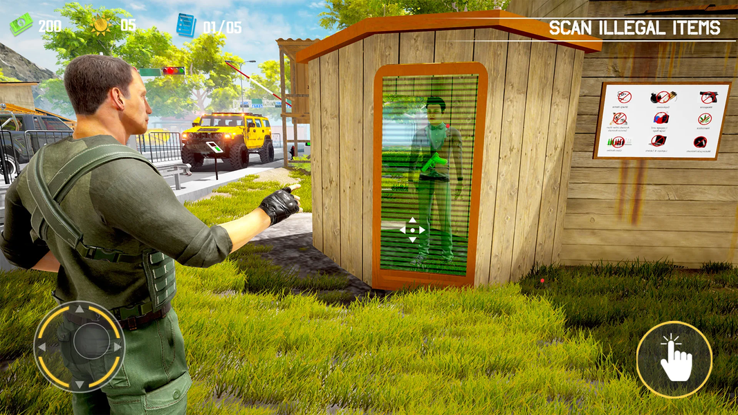 Border Patrol Police Officer - Gameplay image of android game