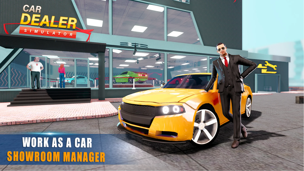 Car Saler 2023 Simulator Games - Gameplay image of android game