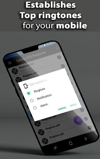 galaxy a50 ringtone app - Image screenshot of android app