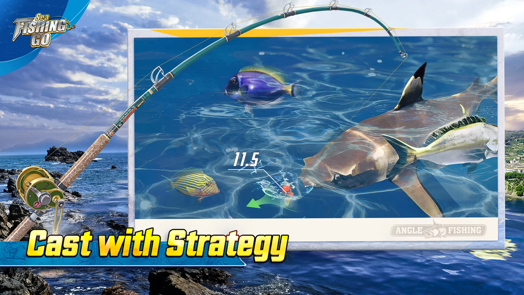 Sea Fishing Go - عکس بازی موبایلی اندروید