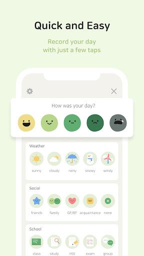 DailyBean: Simplest Journal - عکس برنامه موبایلی اندروید
