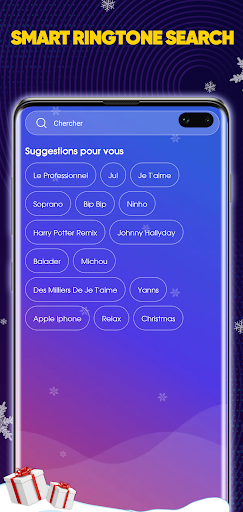 Ringtones for android phones - Image screenshot of android app