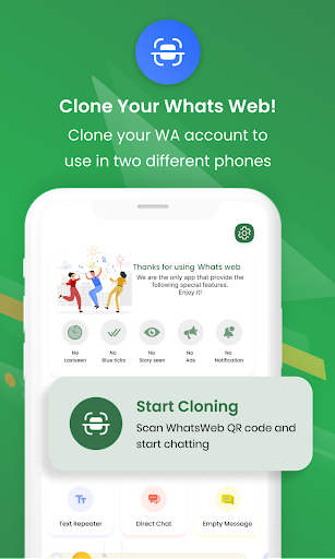 Clonapp Messenger - Image screenshot of android app