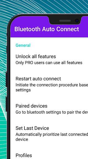 Bluetooth device auto connect - عکس برنامه موبایلی اندروید