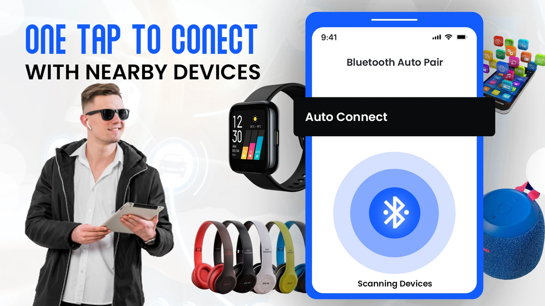 Bluetooth Pair Auto Connect - عکس برنامه موبایلی اندروید