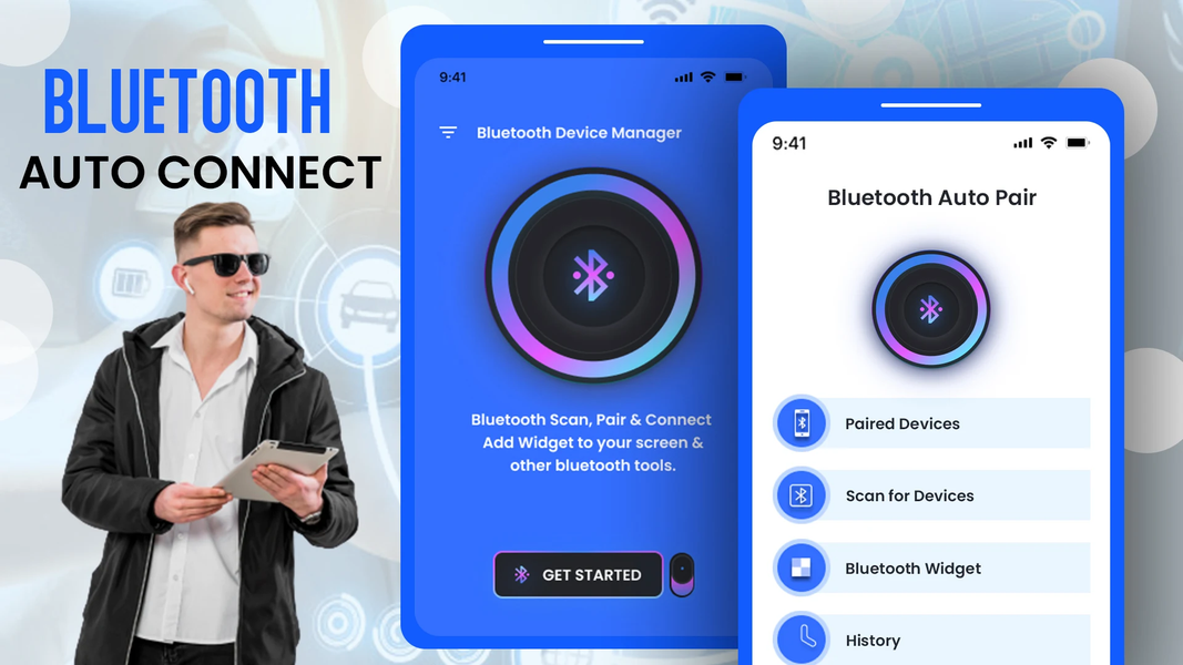 Bluetooth Pair Auto Connect - عکس برنامه موبایلی اندروید