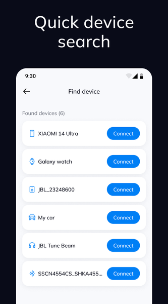 Bluetooth Smart Auto Connect - Image screenshot of android app