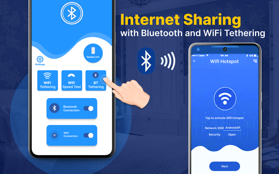 Bluetooth Auto Connect App - Image screenshot of android app