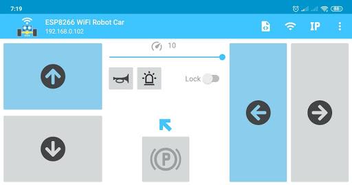 Wifi robot car online