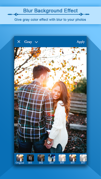 AutoBlur camera - Image screenshot of android app
