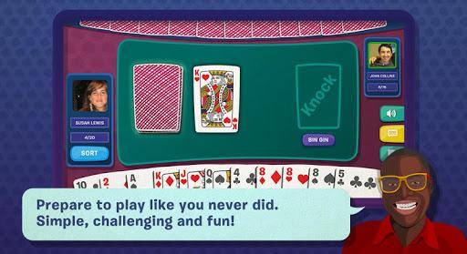 Gin Rummy Blyts - Gameplay image of android game