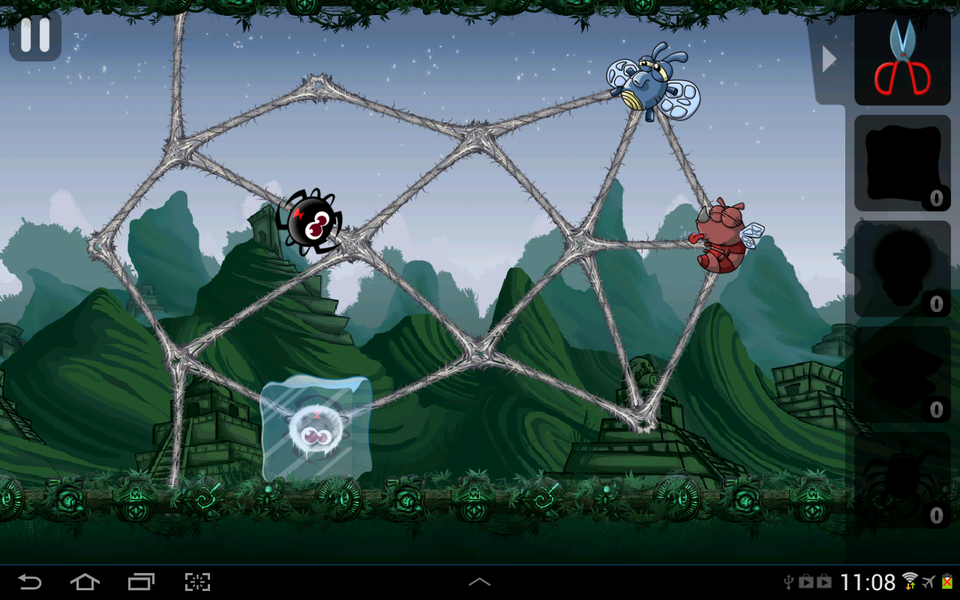 Greedy Spiders 2 - Gameplay image of android game