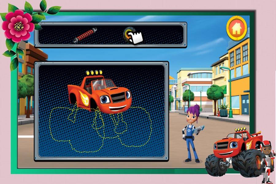 بازی ماشین غول پیکر بلیز - Gameplay image of android game