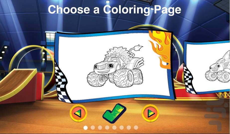 بازی رنگ آمیزی بلیز - Gameplay image of android game