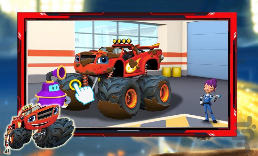 بازی ماشینی بلیز : تعمیرگاه - عکس بازی موبایلی اندروید