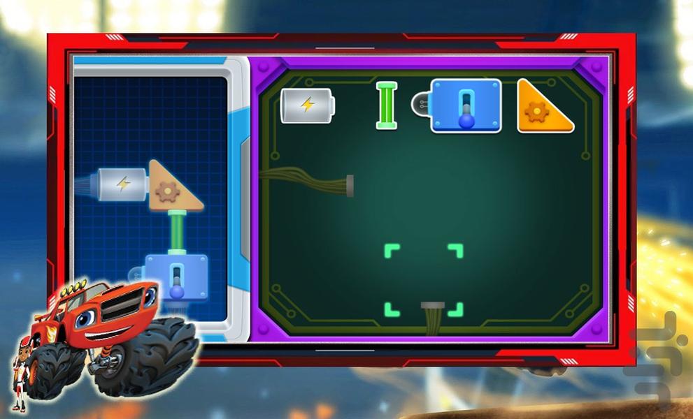 بازی ماشینی بلیز : تعمیرگاه - عکس بازی موبایلی اندروید