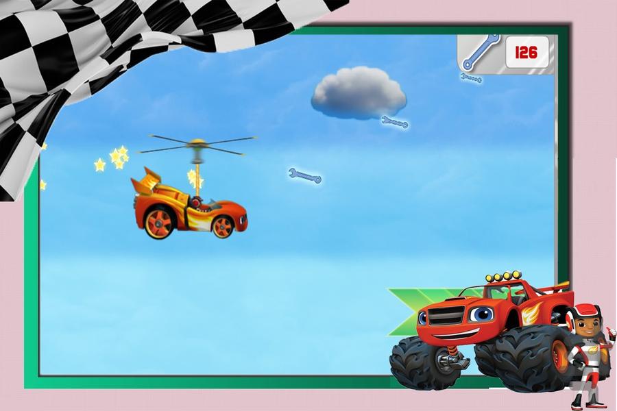 بازی ماشین پرنده بلیز - Gameplay image of android game