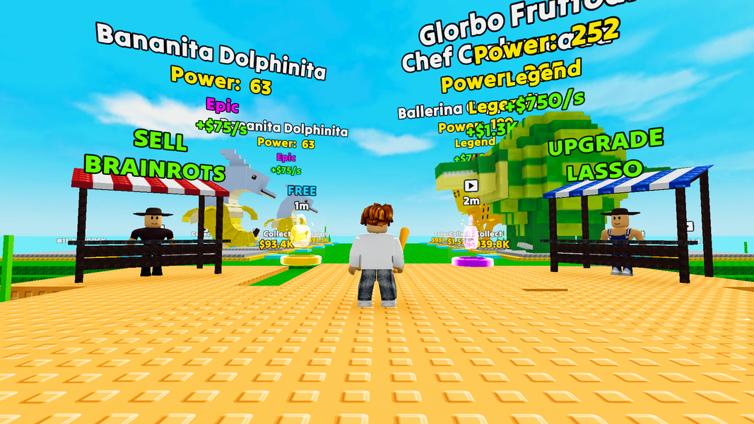 Catch A Brainrot: Steal All - Gameplay image of android game