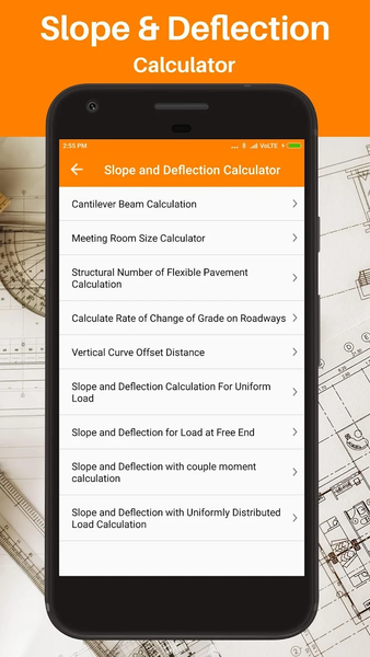 Civil Calculators & Converters - عکس برنامه موبایلی اندروید