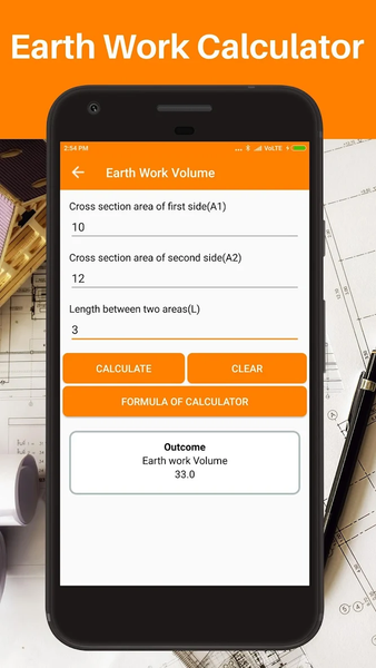 Civil Calculators & Converters - عکس برنامه موبایلی اندروید