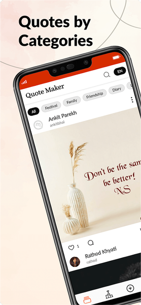 Quote Maker for Writers - Image screenshot of android app