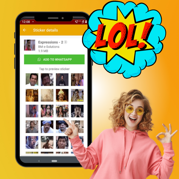 Animated Tamil WAStickers - Image screenshot of android app
