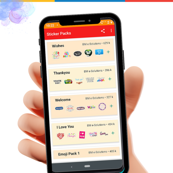 Funny WASticker Sticker Pack - Image screenshot of android app