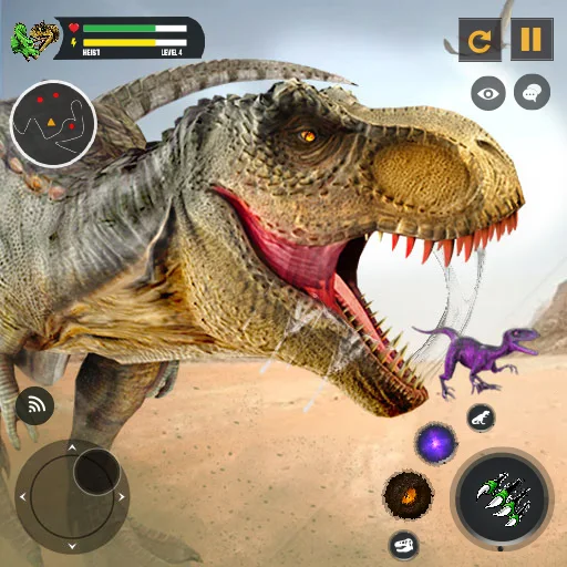 Real Tyrannosaurus Trex Fight - Gameplay image of android game