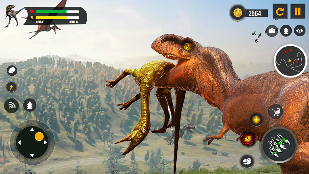 Real Tyrannosaurus Trex Fight - Gameplay image of android game