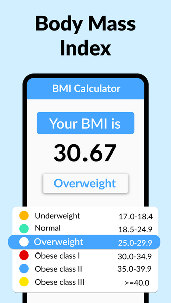 BMI Calculator: Weight Checker - Image screenshot of android app