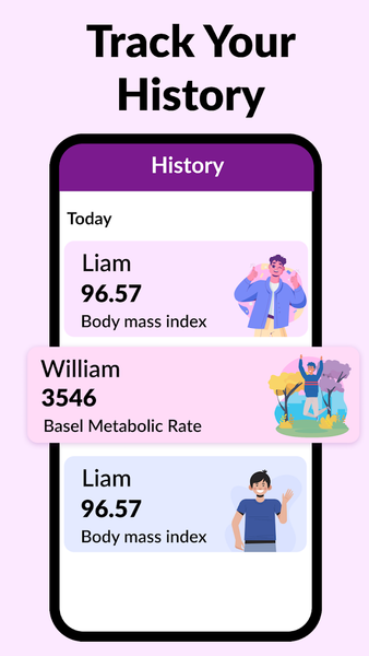 BMI Calculator: Weight Checker - عکس برنامه موبایلی اندروید